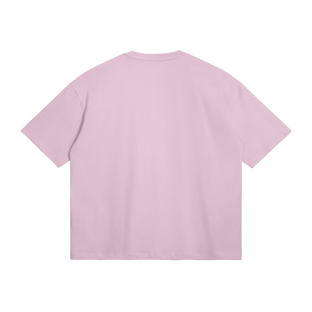 T-shirt Oversize Maison Madina — Piggy Pink — vue dos