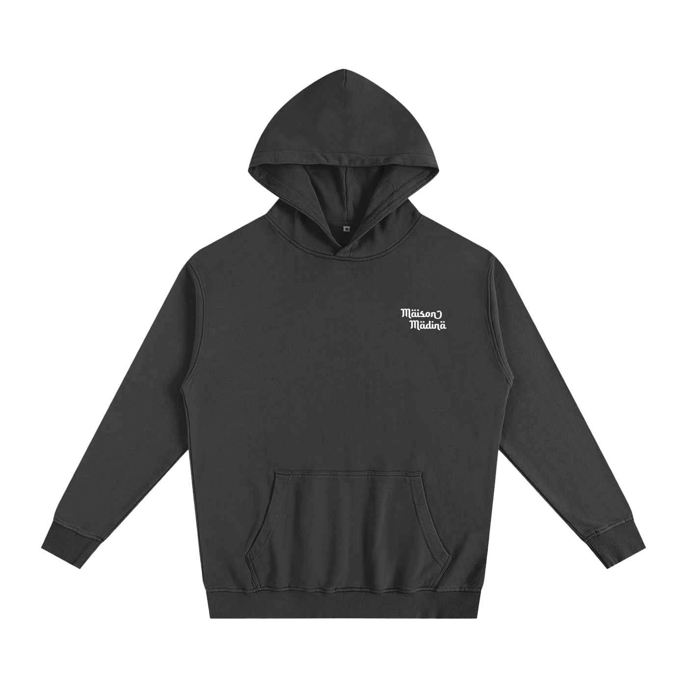 Oversized Essential Hoodie Berrad - Black / S