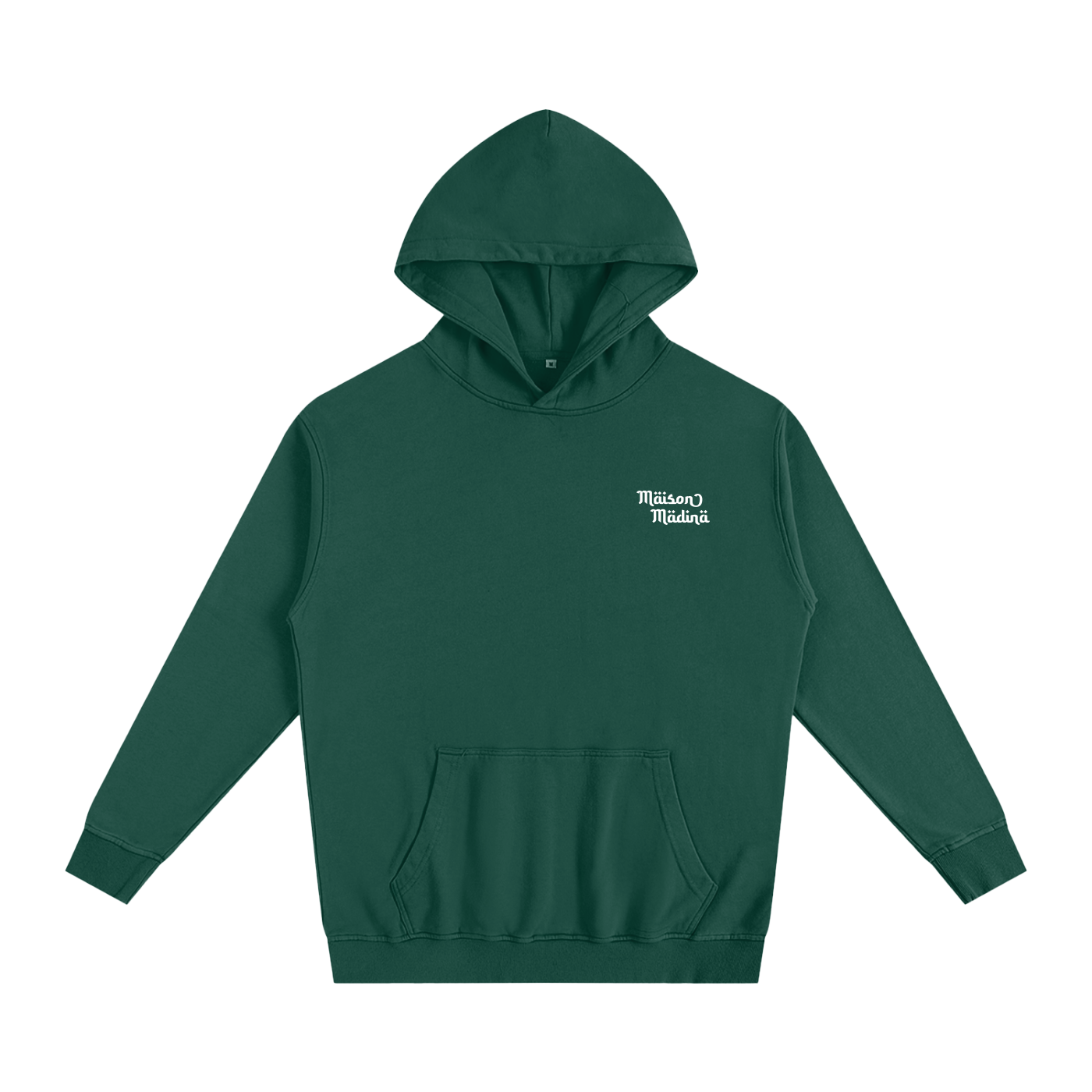 Oversized Essential Hoodie Berrad - Eden Green / S