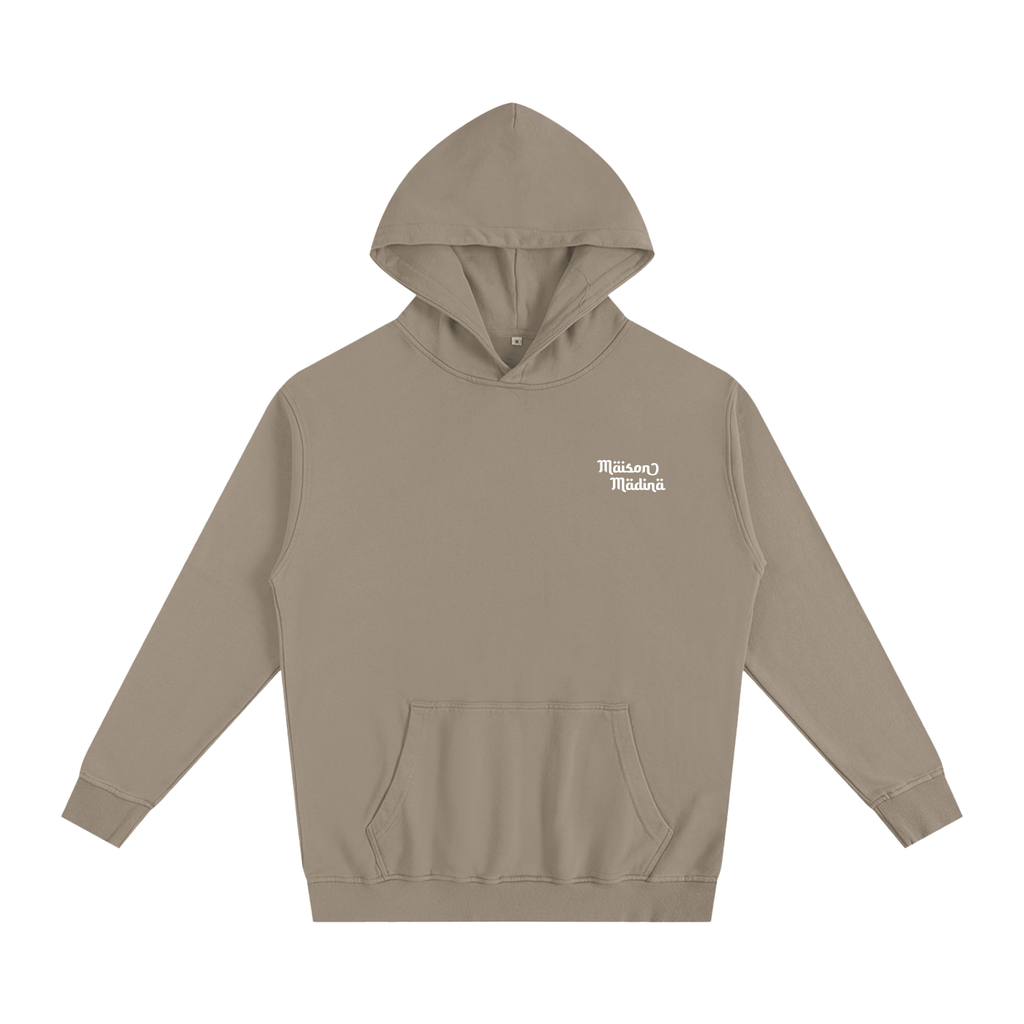 Oversized Essential Hoodie Berrad - Gray Coffee / S