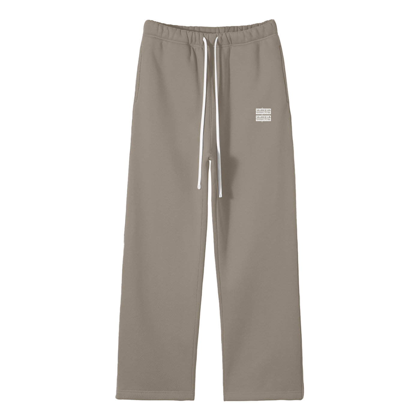 Pantalon unisexe droit – Maison Madina | Style minimaliste & confort hivernal - Gray Coffee / S