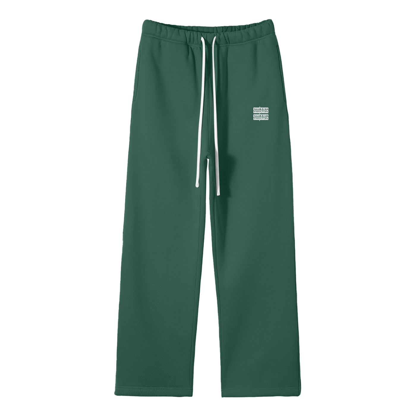 Pantalon unisexe droit – Maison Madina | Style minimaliste & confort hivernal - Eden Green / S