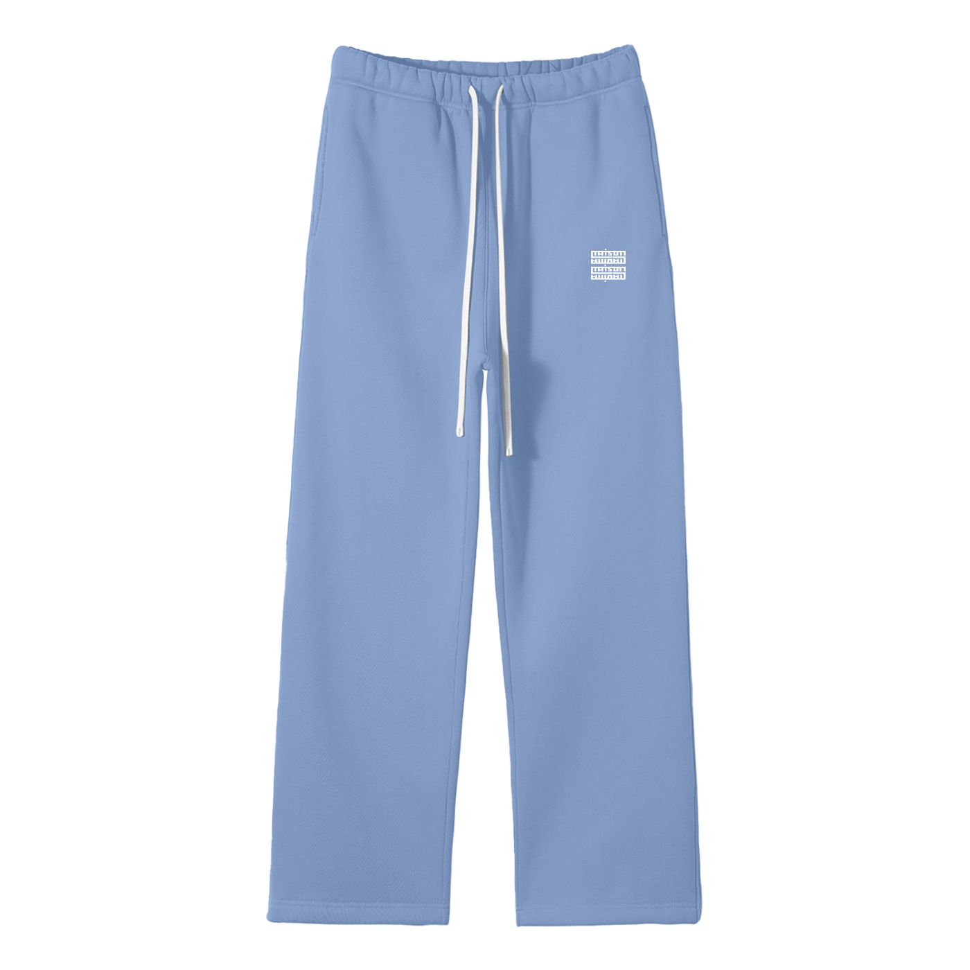 Pantalon unisexe droit – Maison Madina | Style minimaliste & confort hivernal - Medium Blue / S
