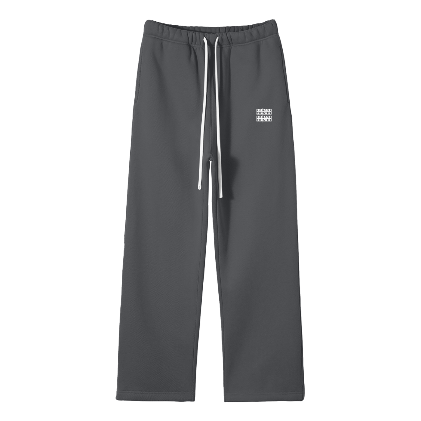 Pantalon unisexe droit – Maison Madina | Style minimaliste & confort hivernal - Dark Gray / S
