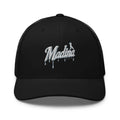 Casquette trucker MM noire — vue de face