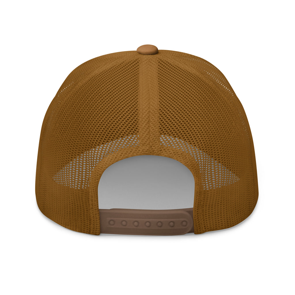 Casquette trucker MM caramel — vue arrière