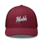 Casquette trucker MM bordeaux — vue de face