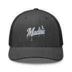 Casquette trucker MM gris anthracite — vue de face