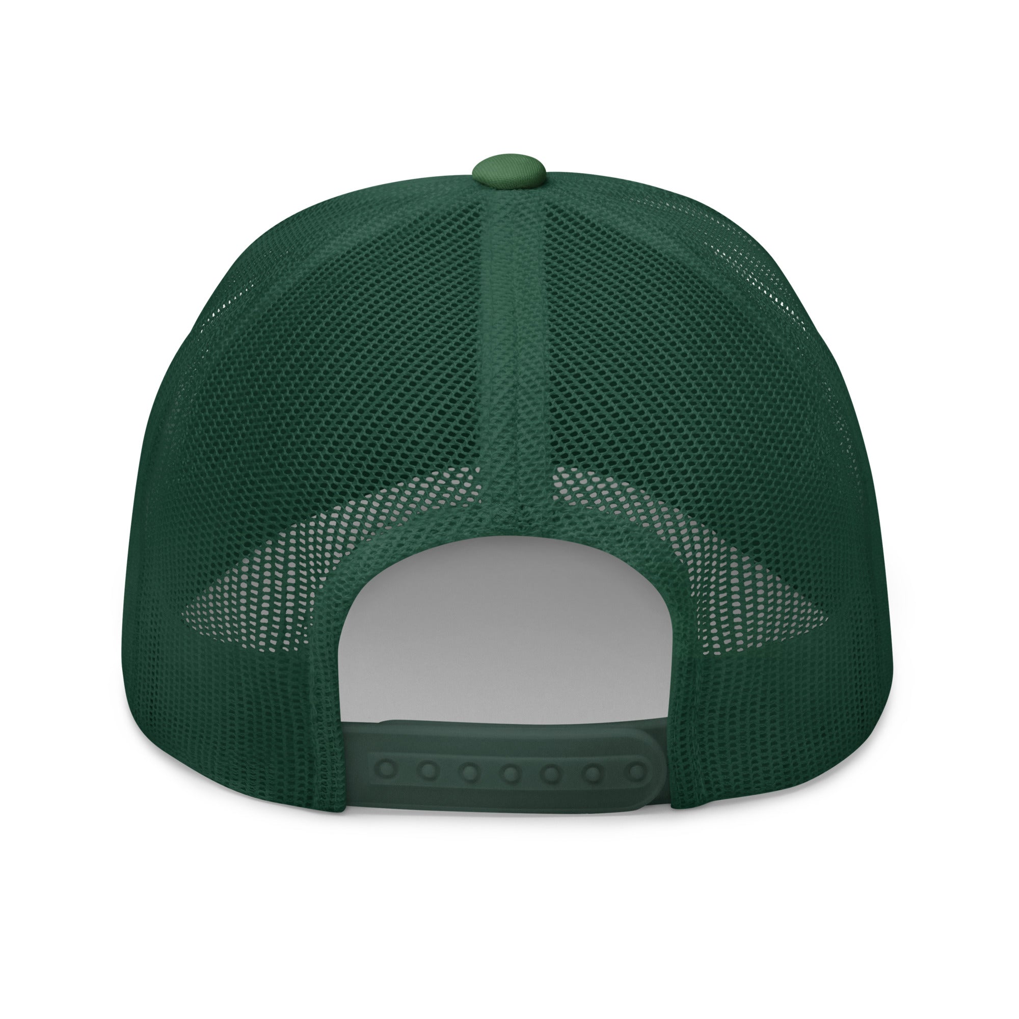 Casquette trucker MM vert profond — vue arrière