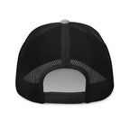 Casquette trucker MM noire chinée — vue arrière