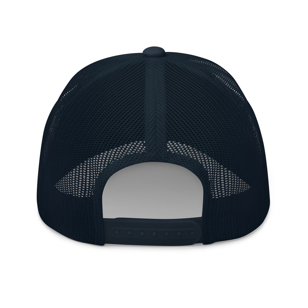 Casquette trucker MM bleu marine — vue arrière