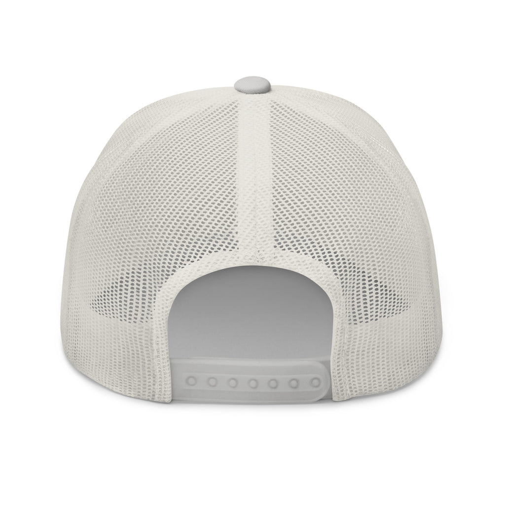 Casquette trucker MM argentée — vue arrière
