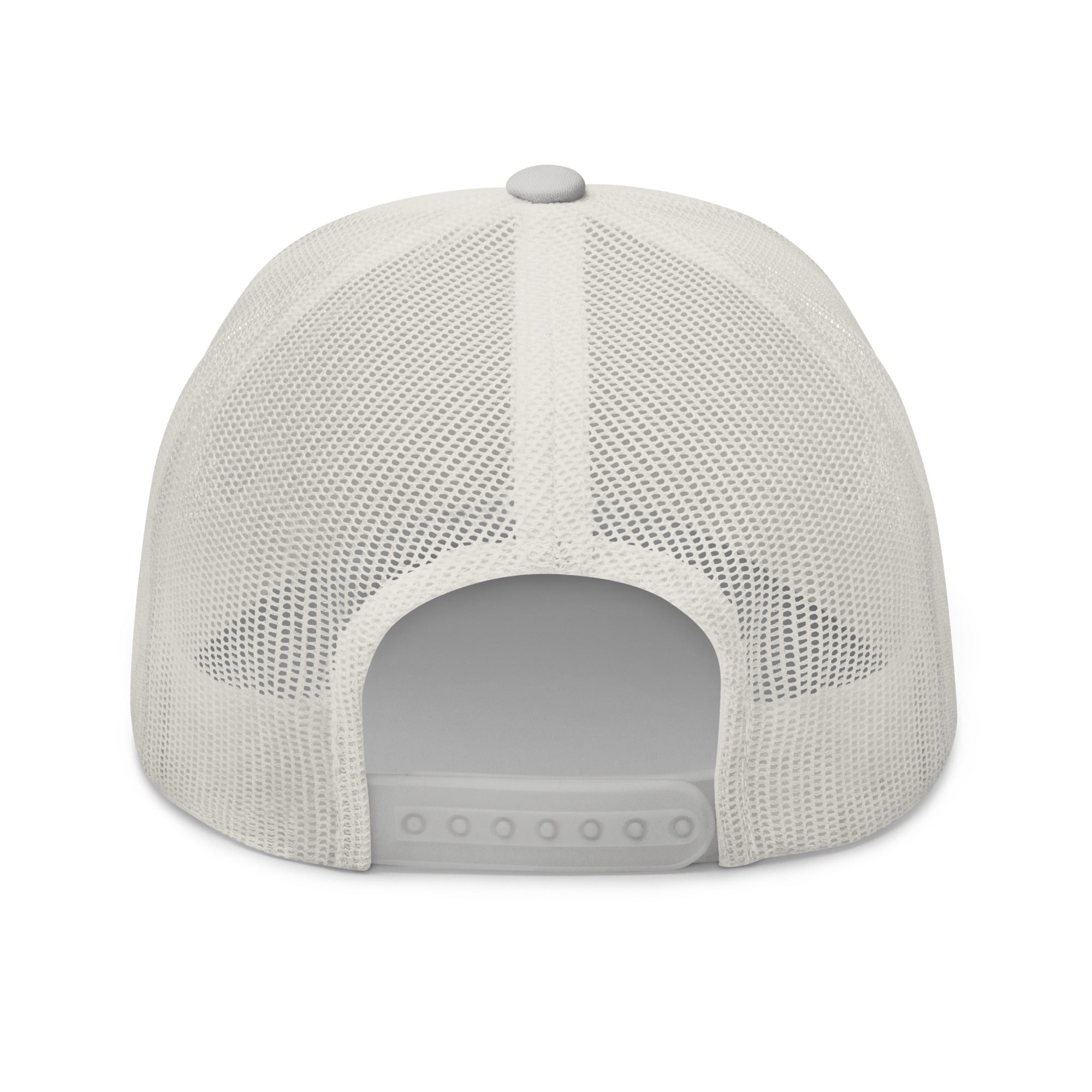 Casquette trucker MM argentée — vue arrière