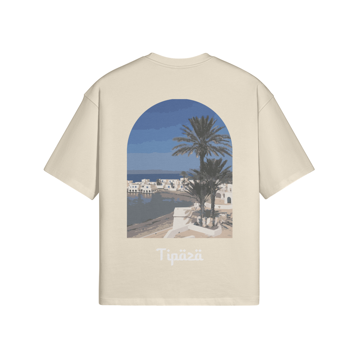 Tshirt Oversize Tipaza - Maison Madina