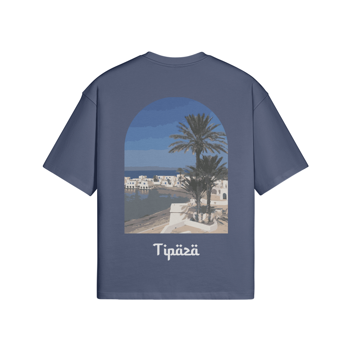 Tshirt Oversize Tipaza - Maison Madina