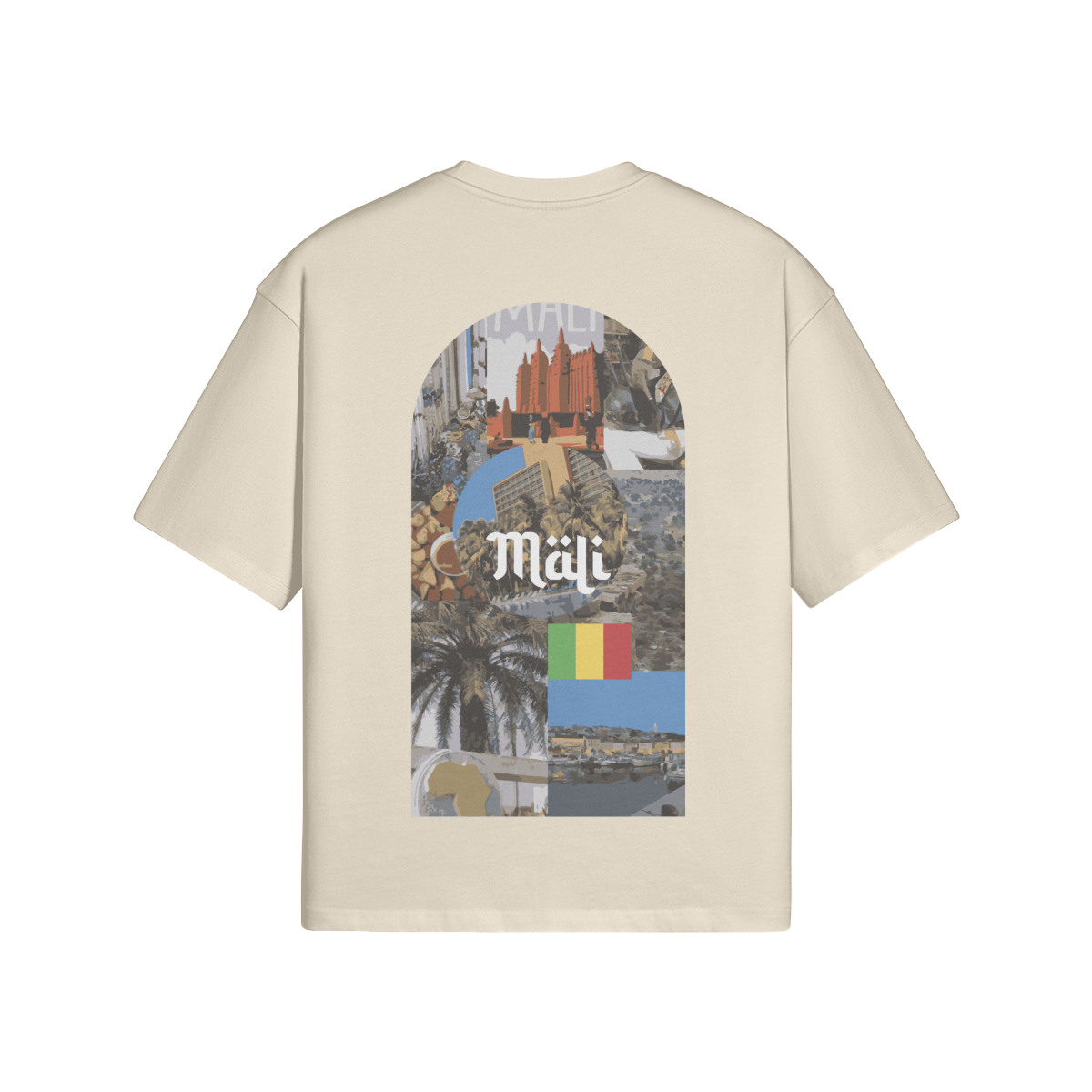 Tshirt Oversize Mali - Maison Madina