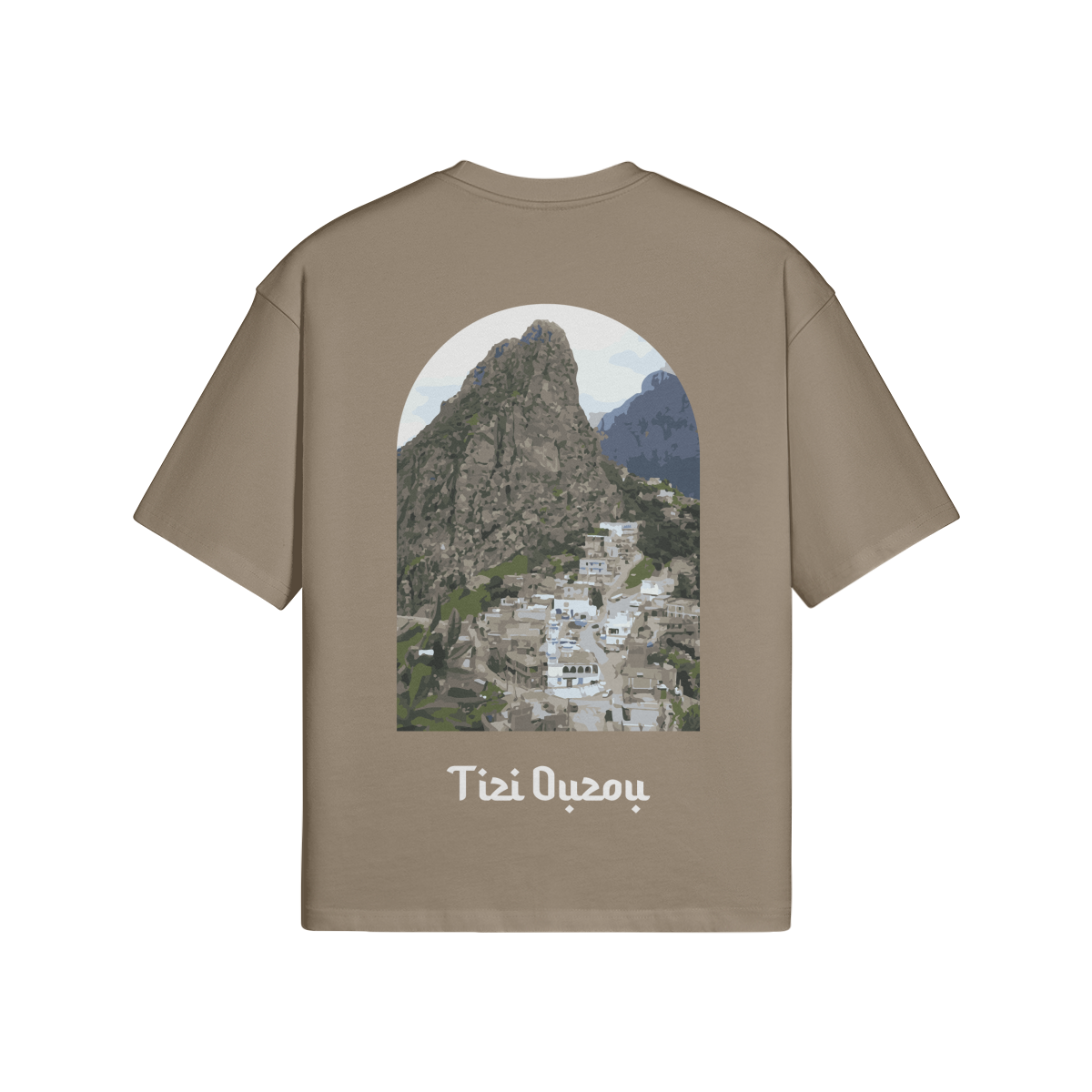 Tshirt Oversize Tizi Ouzou - Maison Madina