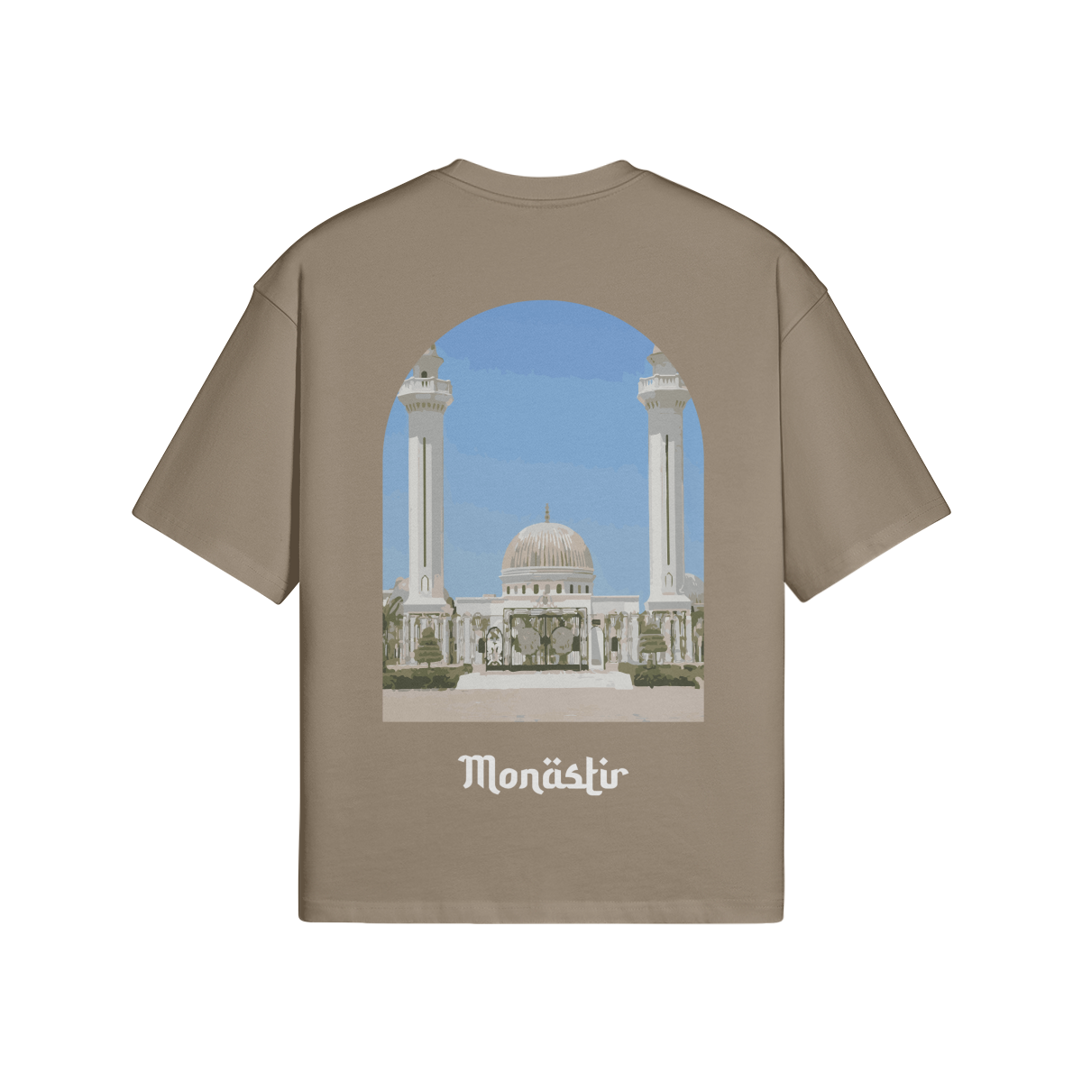 Tshirt Oversize Monastir - Maison Madina