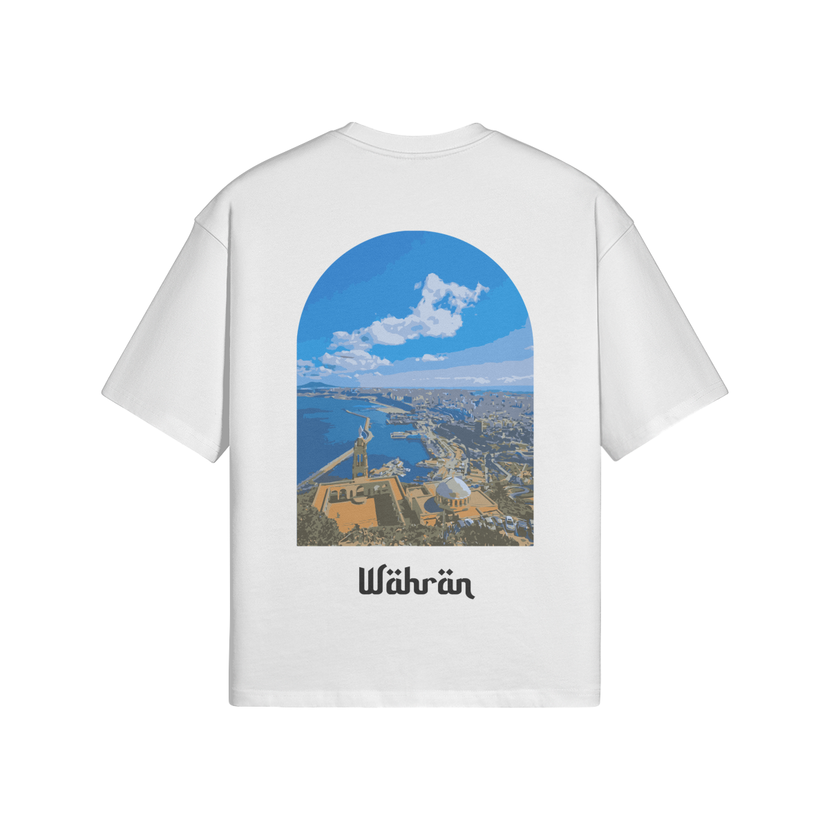 T-shirt Oversize Oran White