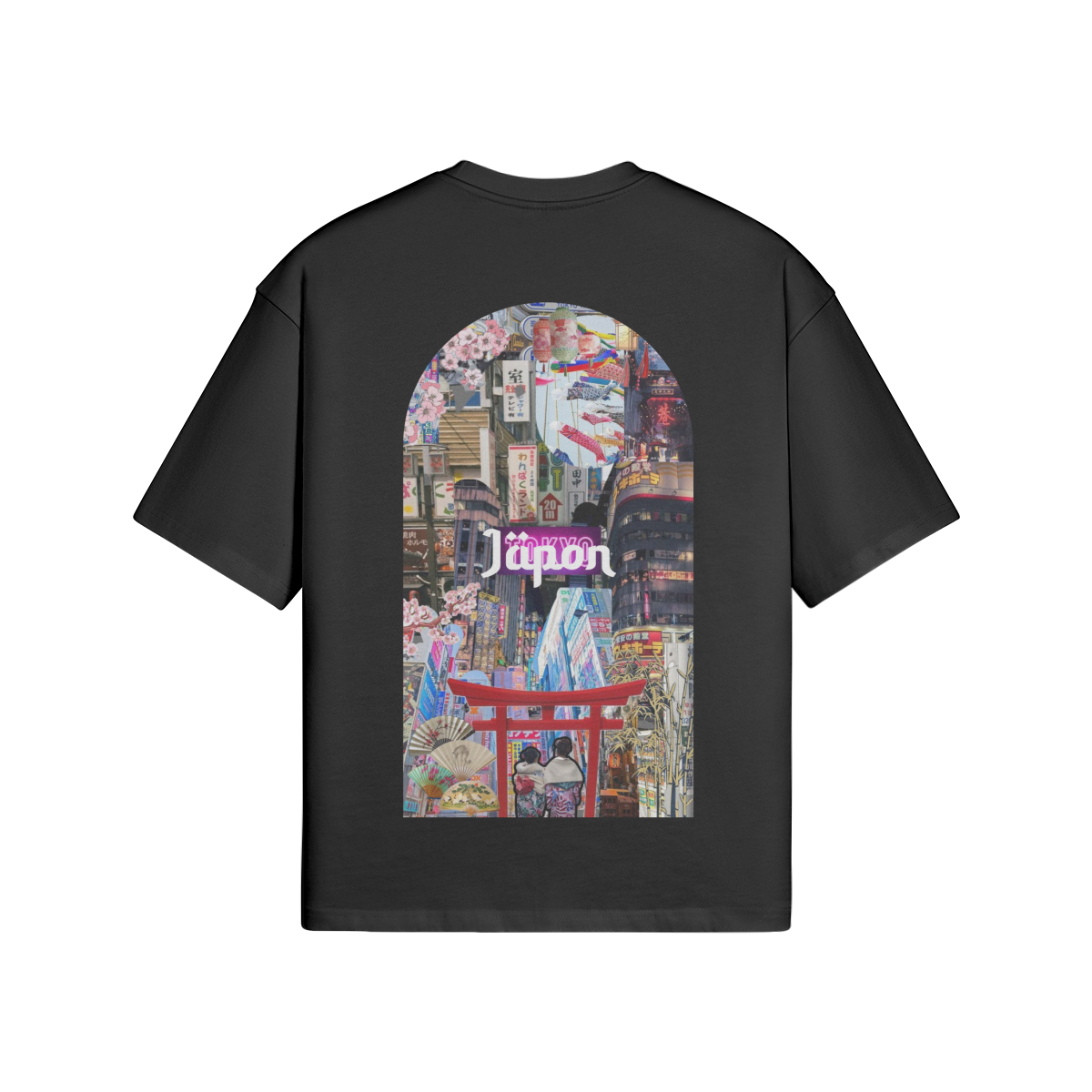 T-shirt Oversize Japon