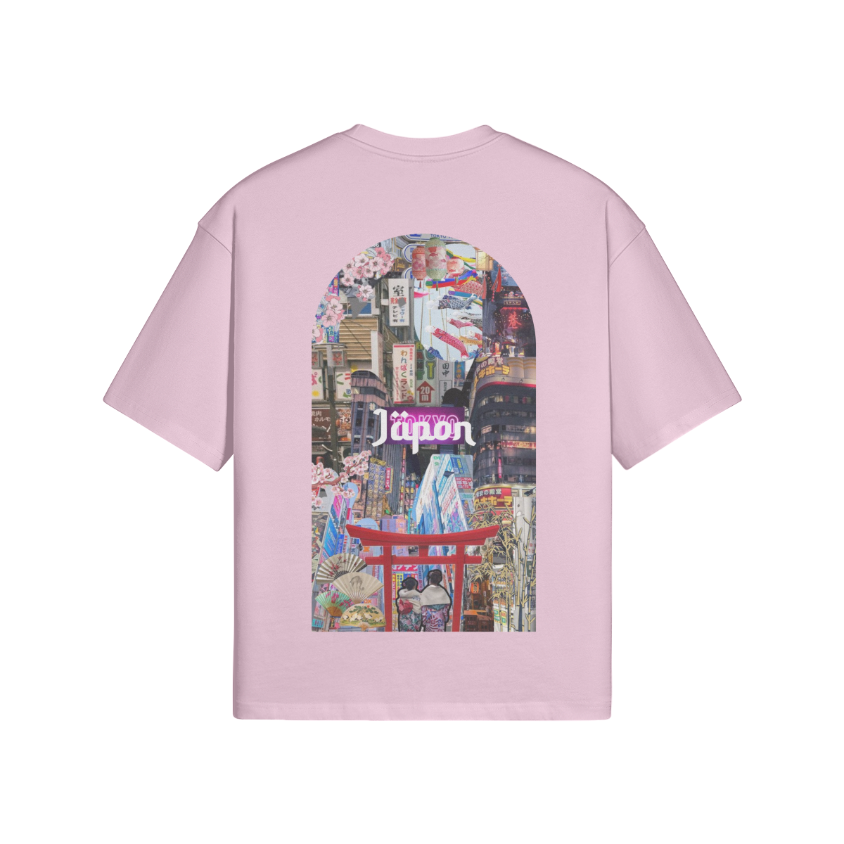 T-shirt Oversize Japon - Maison Madina