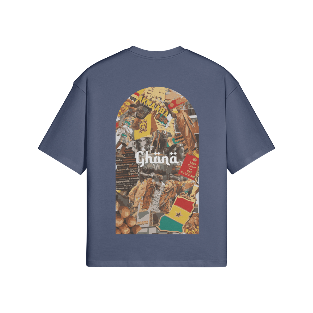 T-shirt Oversize Ghana - Maison Madina