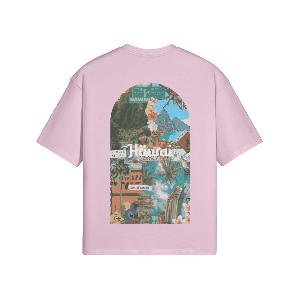 T-shirt Oversize Hawai - Maison Madina