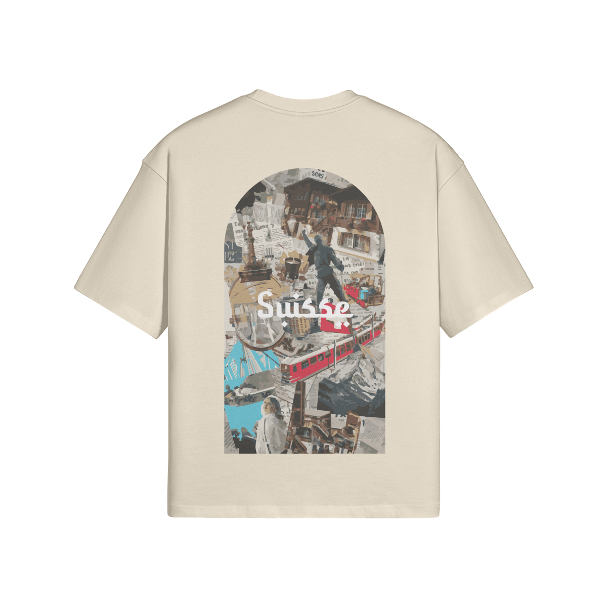 T-shirt Oversize Suisse - Maison Madina