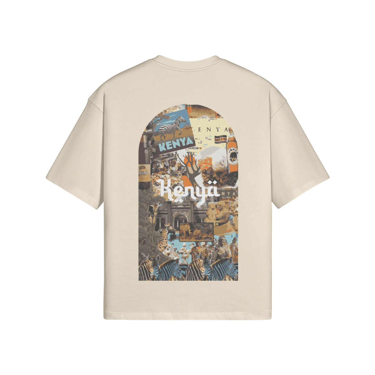 T-shirt Oversize Kenya - Maison Madina