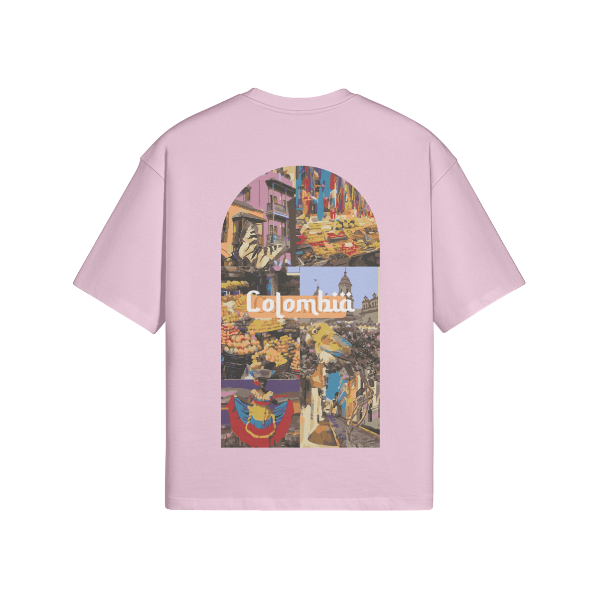 T-shirt Oversize Colombie - Maison Madina