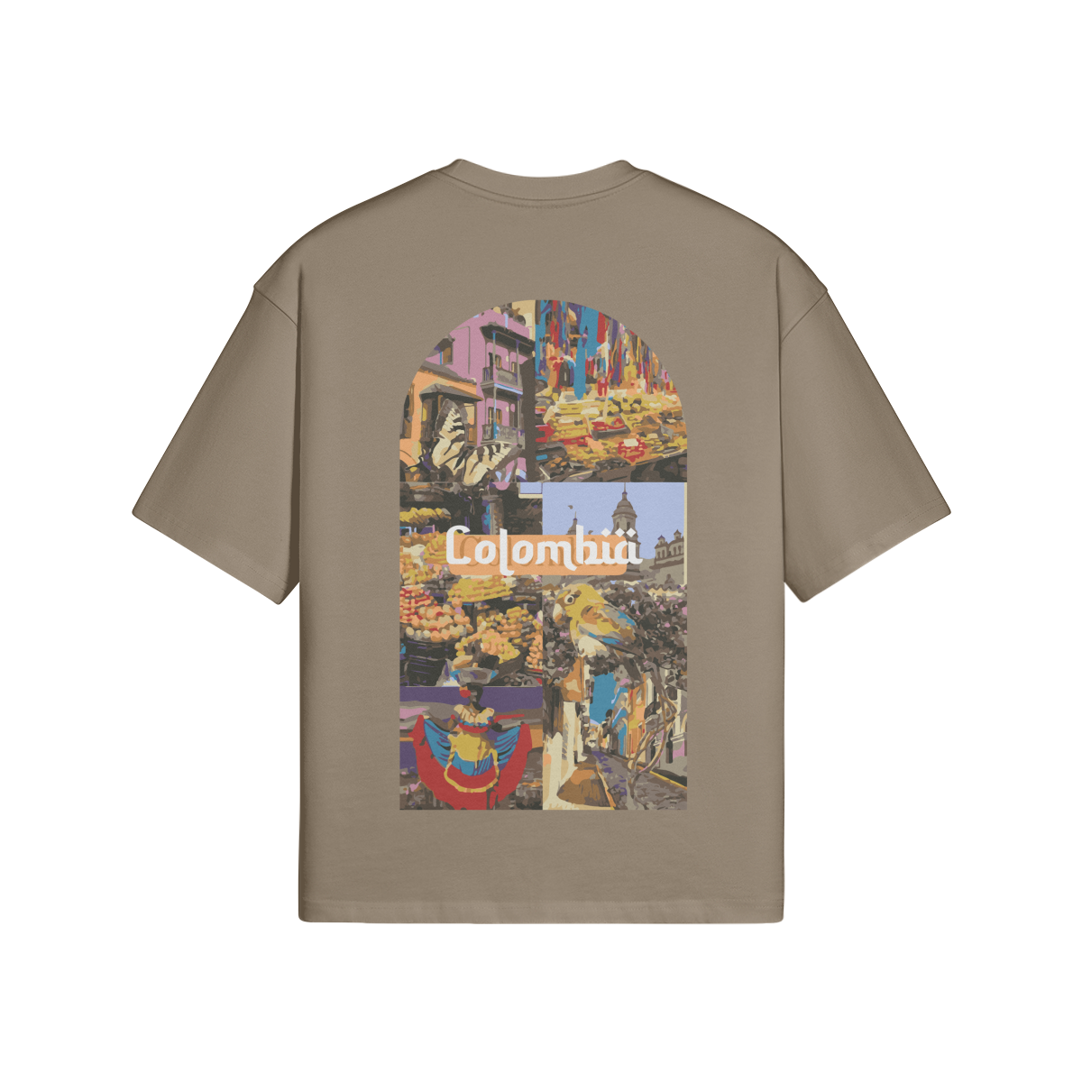 T-shirt Oversize Colombie - Maison Madina