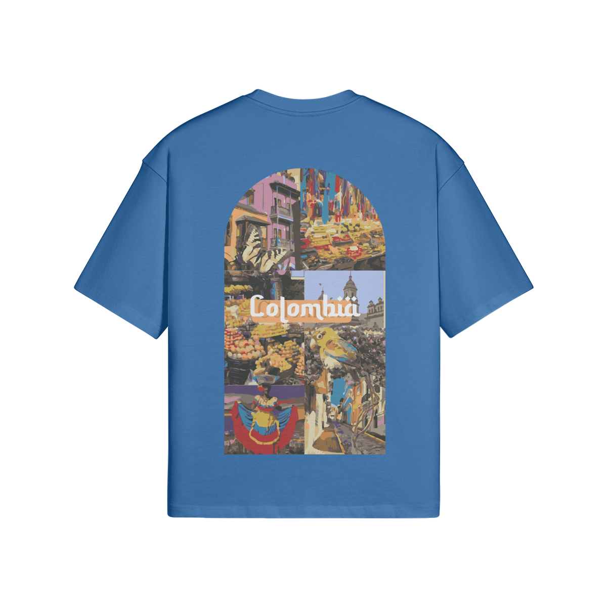 T-shirt Oversize Colombie - Maison Madina