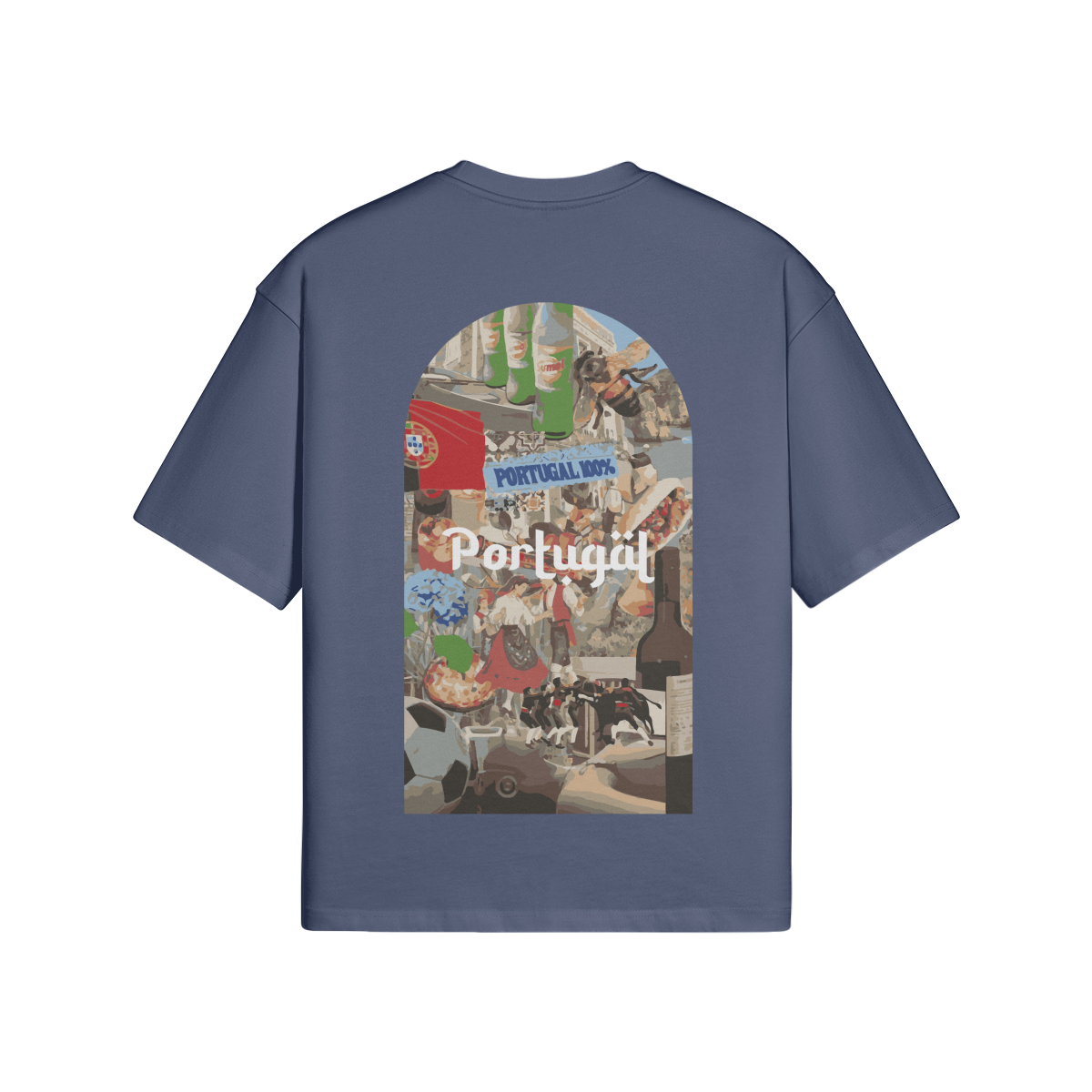 T-shirt Oversize Portugal - Maison Madina