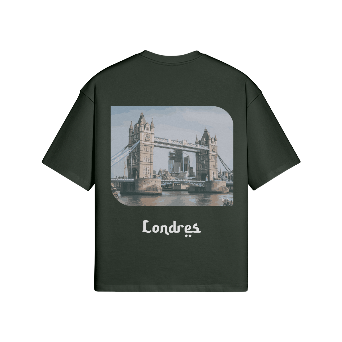 T-shirt Oversize Londres - Maison Madina