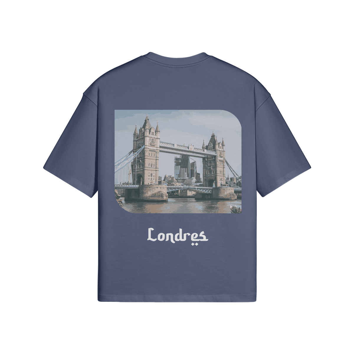 T-shirt Oversize Londres - Maison Madina