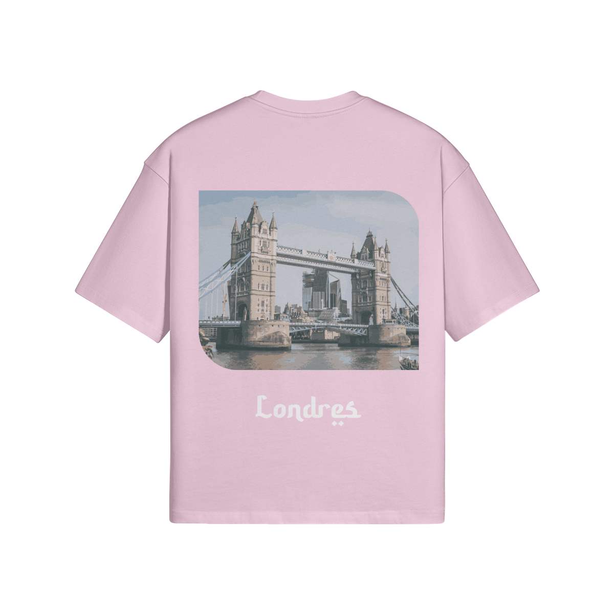 T-shirt Oversize Londres - Maison Madina