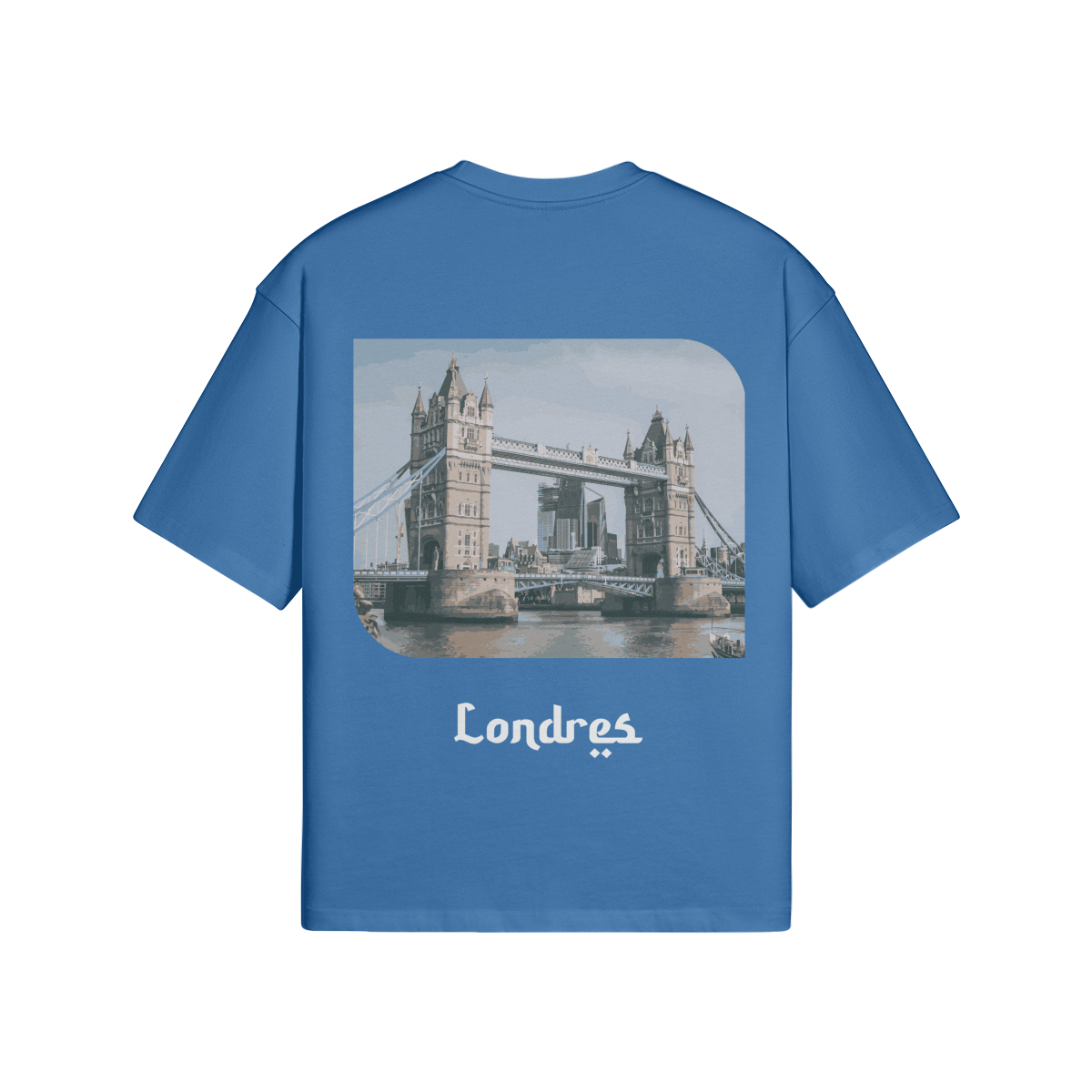 T-shirt Oversize Londres - Maison Madina