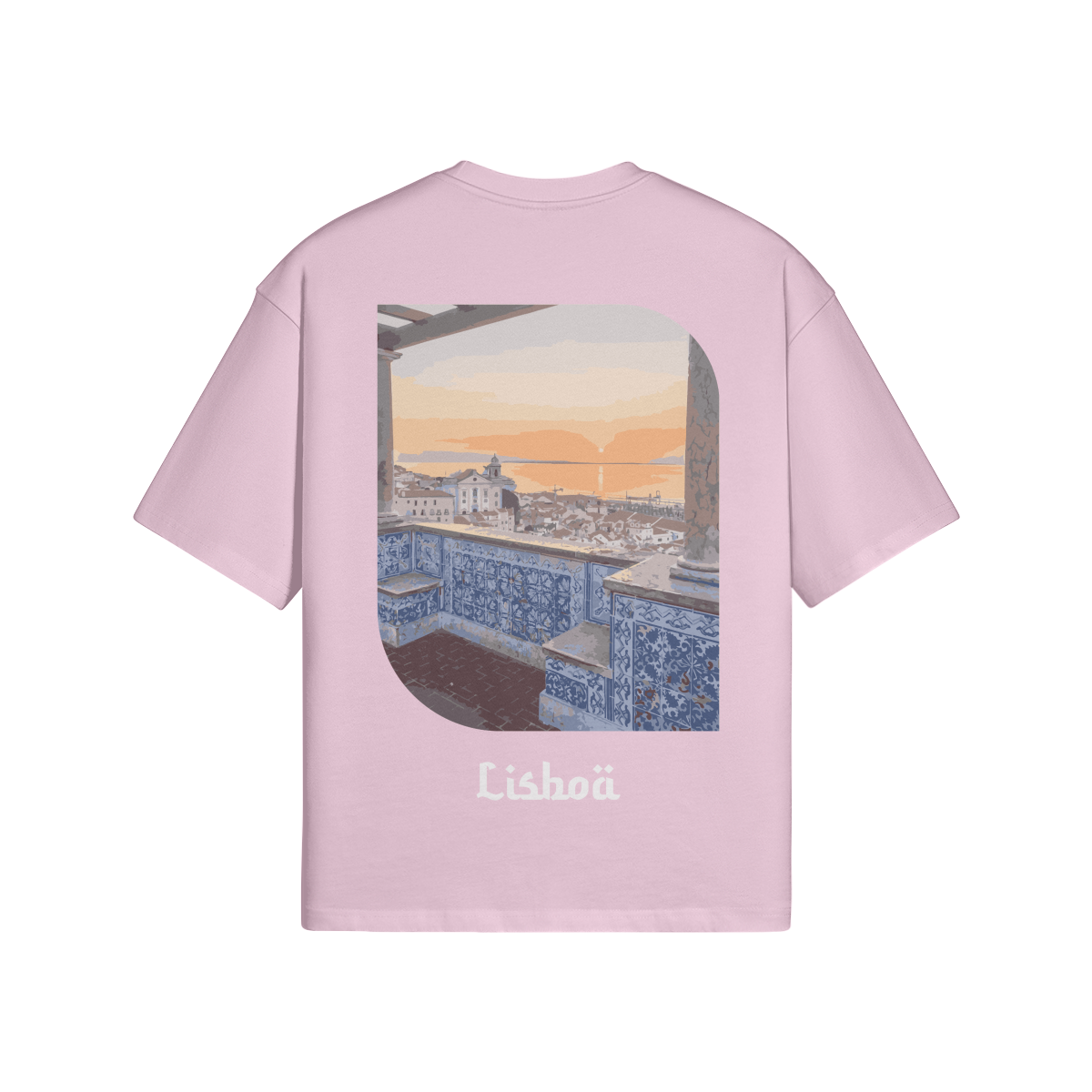 T-shirt Oversize Lisbonne - Maison Madina