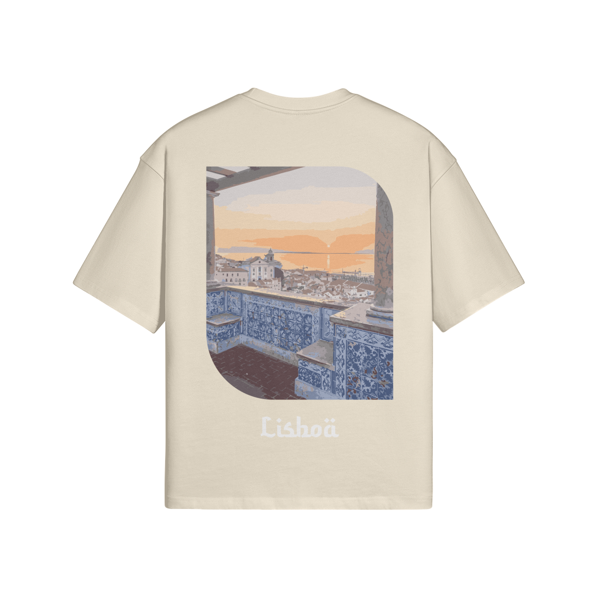 T-shirt Oversize Lisbonne - Maison Madina