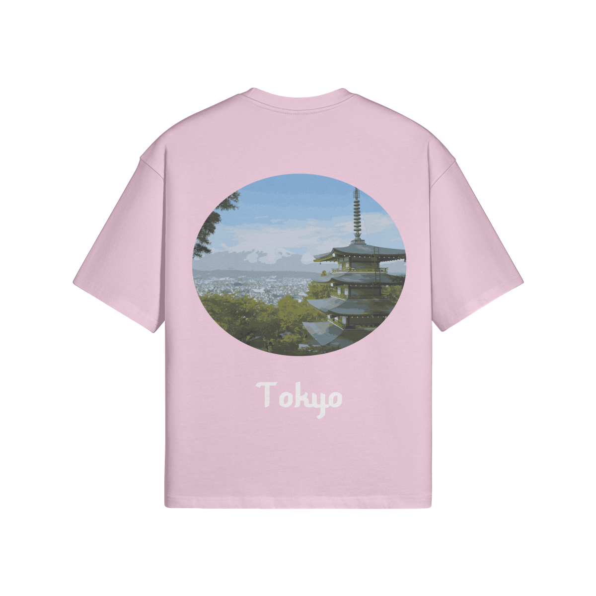 T-shirt Oversize Tokyo - Maison Madina