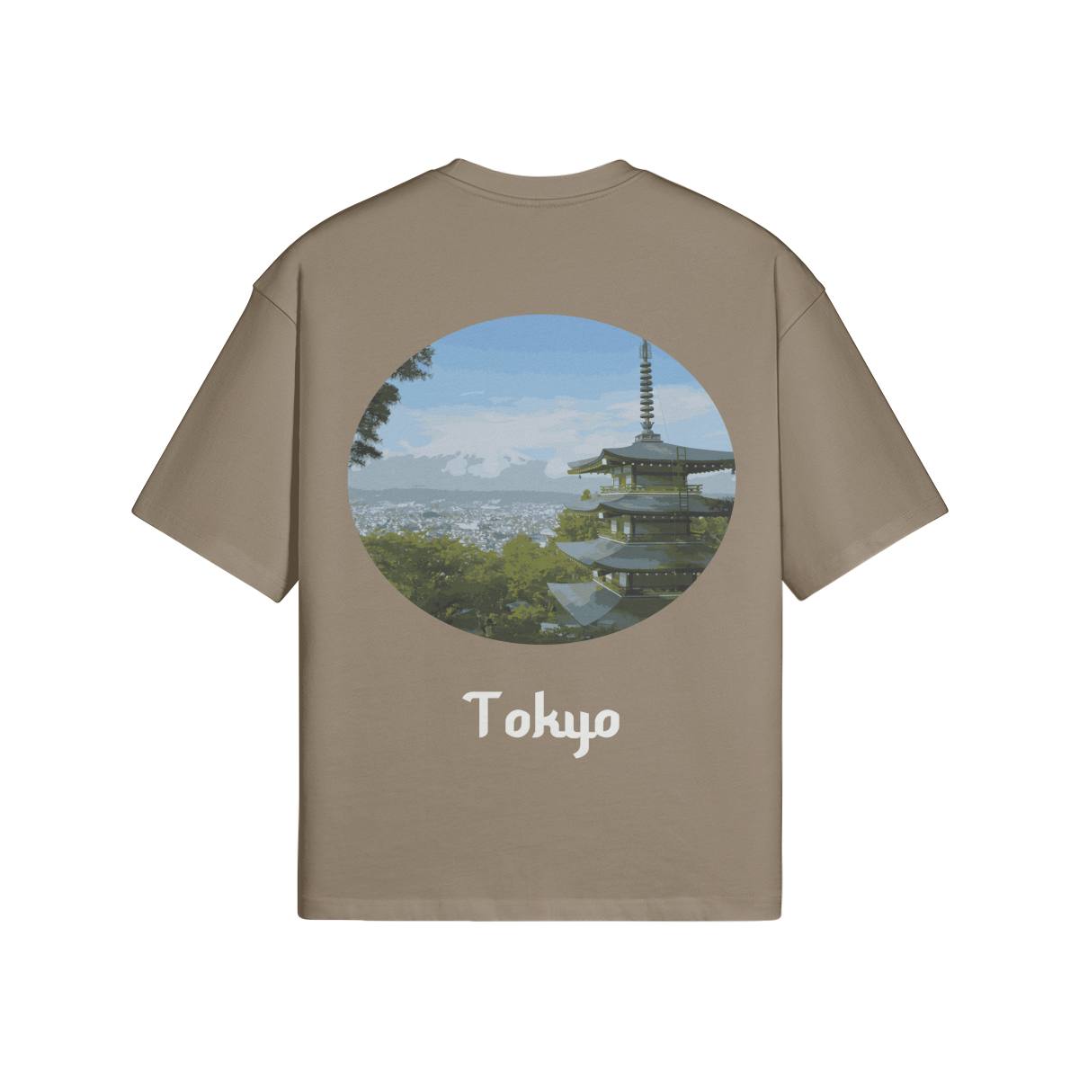 T-shirt Oversize Tokyo - Maison Madina