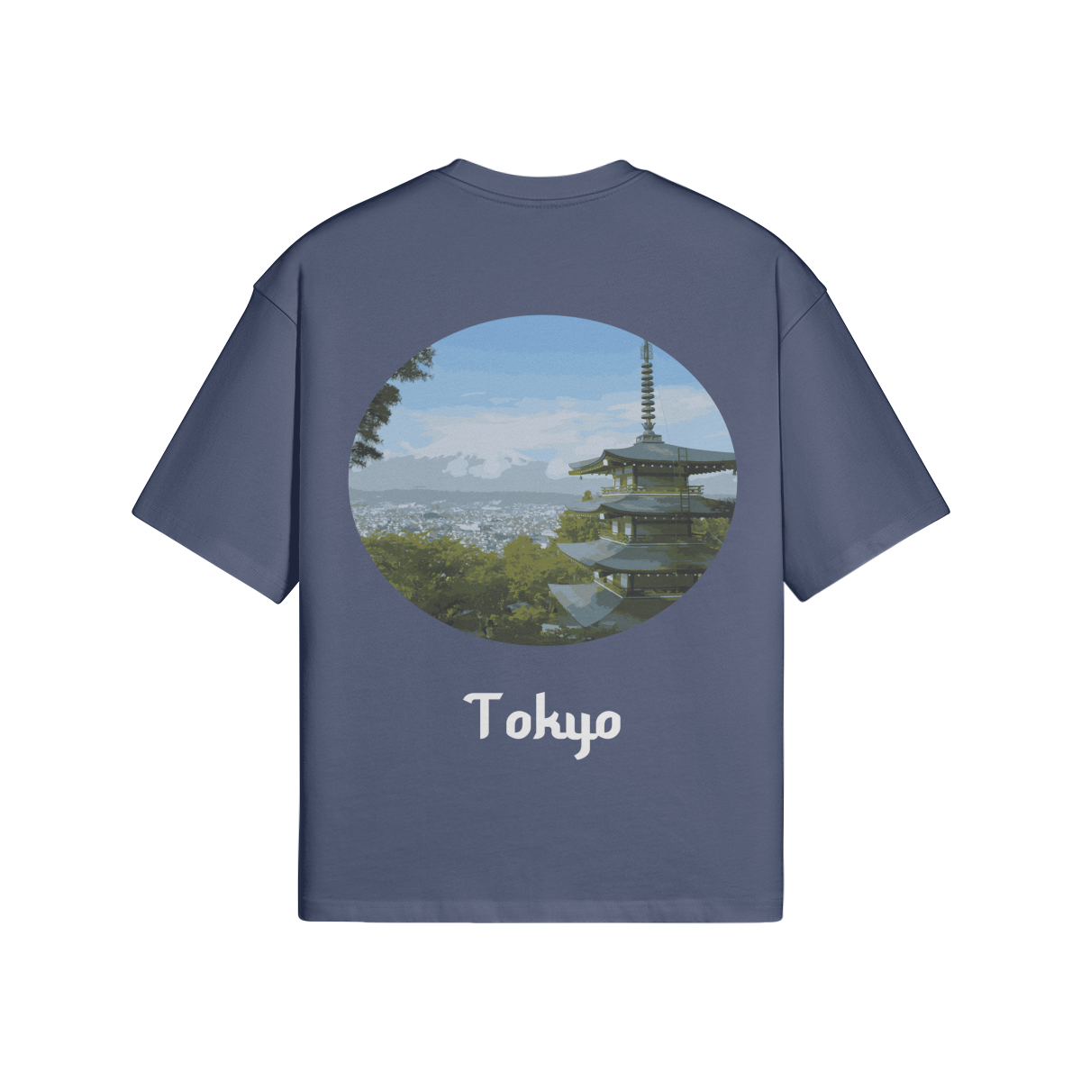 T-shirt Oversize Tokyo - Maison Madina