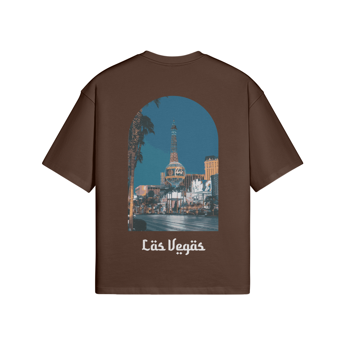 T-shirt Oversize Las Vegas - Maison Madina