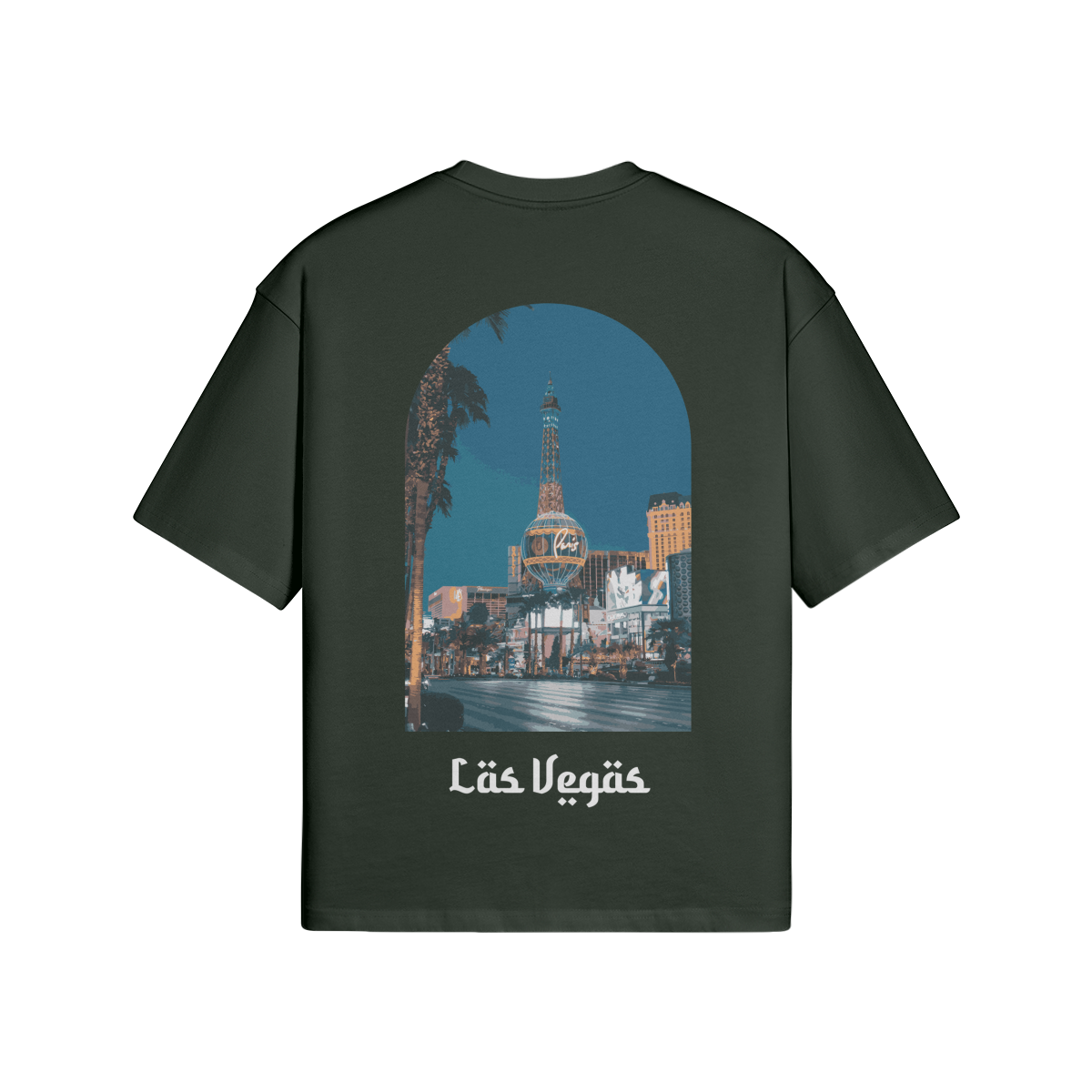 T-shirt Oversize Las Vegas - Maison Madina