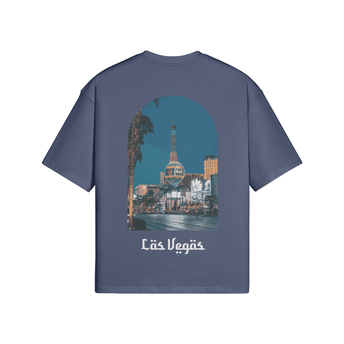 T-shirt Oversize Las Vegas - Maison Madina