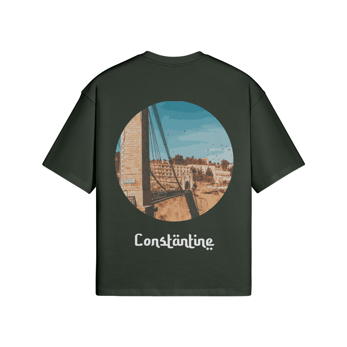 T-shirt Oversize Constantine - Maison Madina