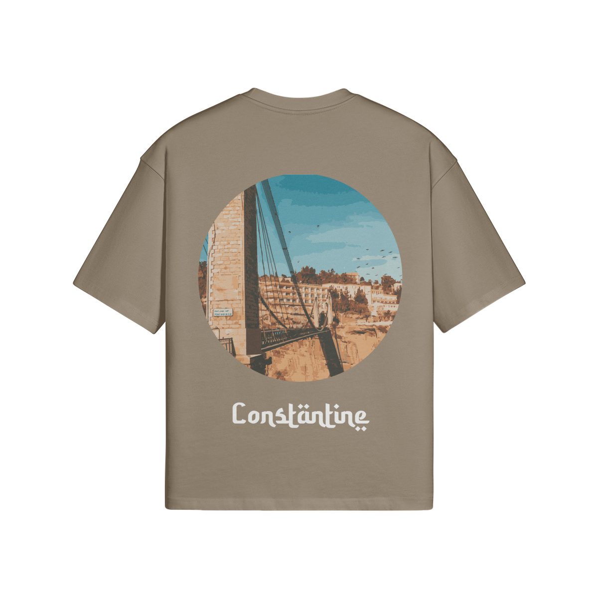 T-shirt Oversize Constantine - Maison Madina