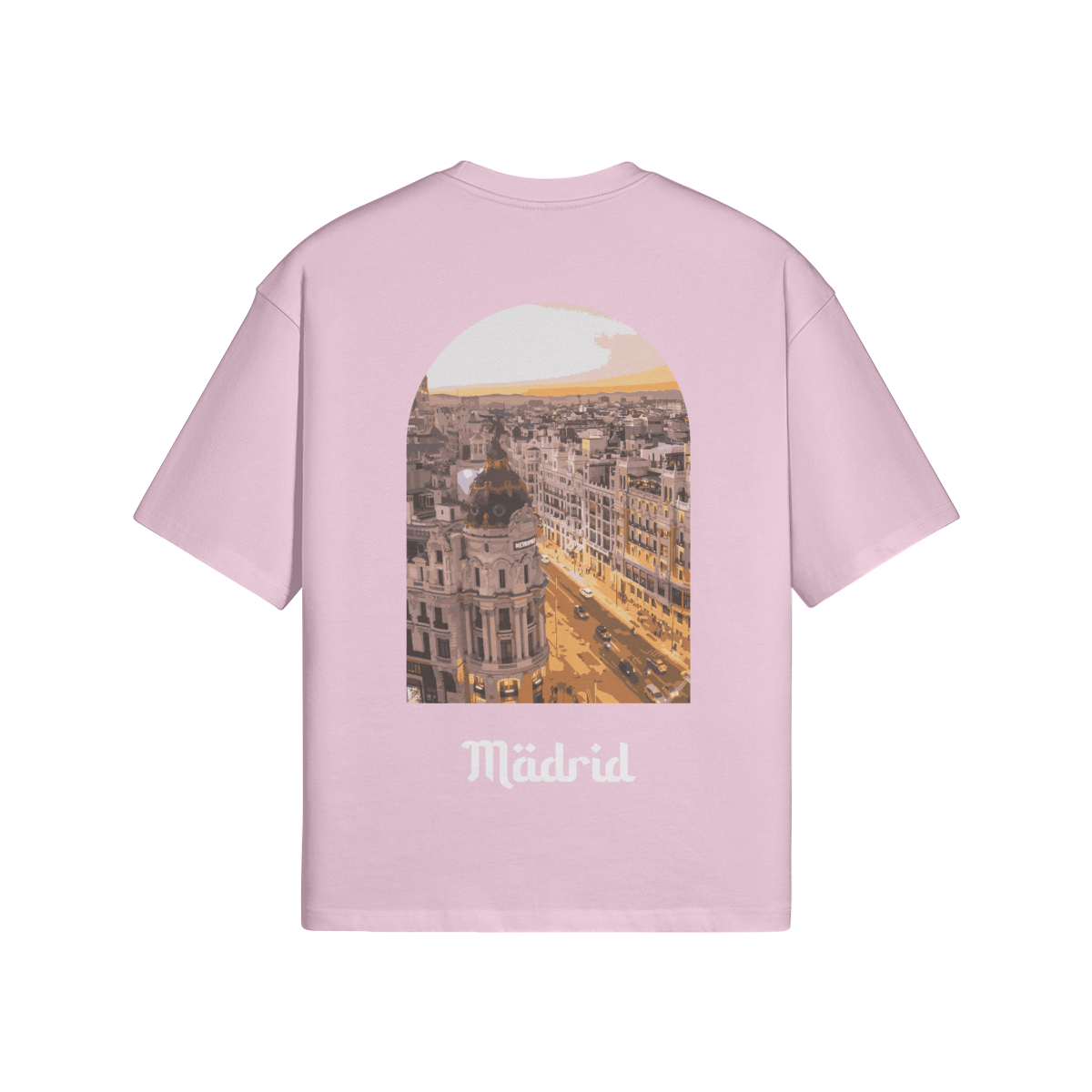 T-shirt Oversize Madrid - Maison Madina