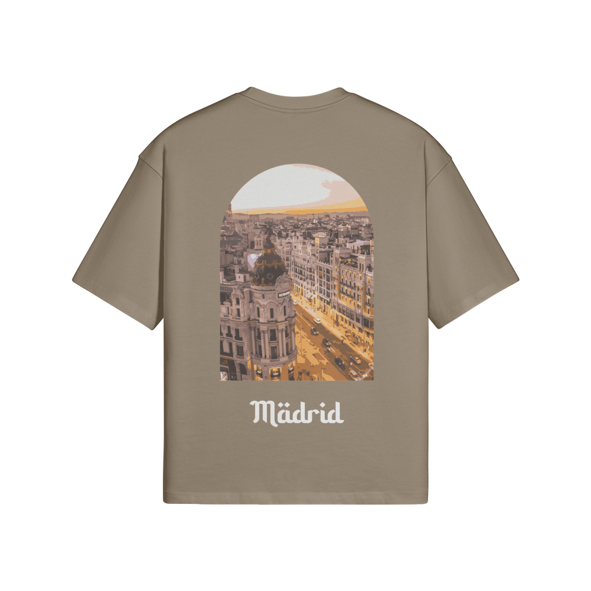 T-shirt Oversize Madrid - Maison Madina