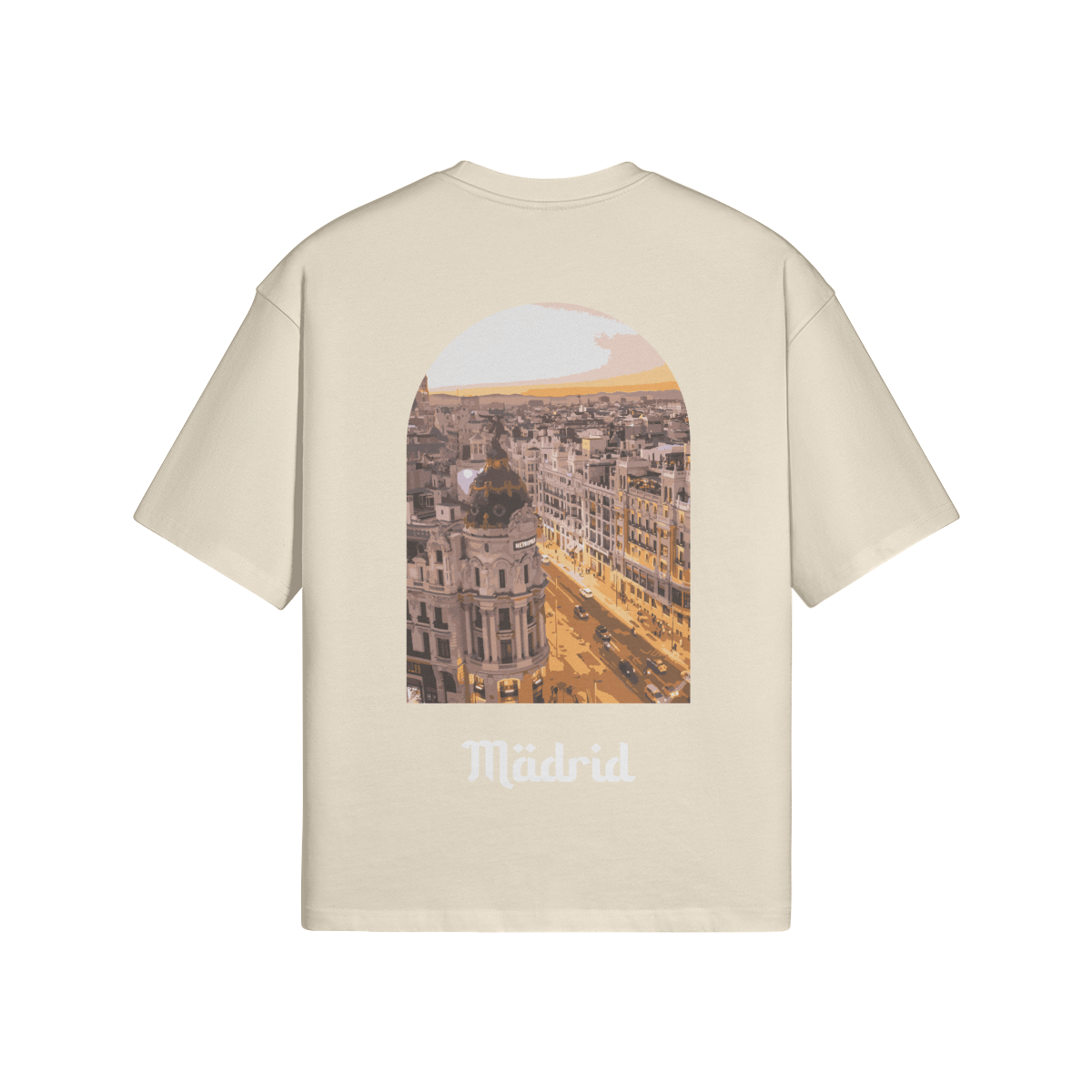 T-shirt Oversize Madrid - Maison Madina